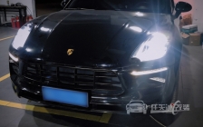 保时捷Macan改灯升级欧司朗LED CBI Pro 透镜
