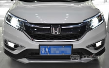 本田CRV 大灯改装任天诚定制版双光透镜、全新飞利浦XV D1S氙气灯泡、全新飞利浦安定器