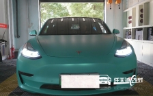 特斯拉Model3车灯改装升级