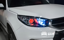 奇瑞瑞虎3 车灯升级小糸Q5双光透镜、全新欧司朗D1S灯泡、澳兹姆安定器、恶魔眼