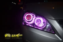 现代悦动灯光升级,主流Q5双光透镜,恶魔眼,天使眼