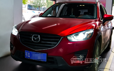 马自达CX-5改装升级大灯 米石M2性能版LED双光透镜、专用勺子款日行灯