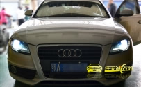 奥迪A4L 改装升级全新欧司朗D1S 66144CBI 5500K氙气灯泡