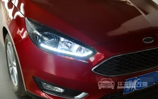 福特福克斯 大灯改装专用灯碗装饰套件、LED流光泪眼日行灯