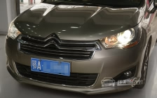 雪铁龙C4L 大灯改装上海小糸Q5双光透镜、全新飞利浦D1S氙气灯泡、法雷奥D1S安定器