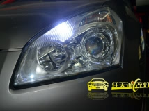 日产逍客 改装海拉3双光透镜 海拉4安定器 欧司朗CBI D1S灯泡