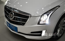 凯迪拉克ATS 车灯改装小糸Q5双光透镜、飞利浦XV D1S灯泡、澳兹姆安定器、专用日行灯