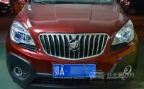 别克昂科拉 大灯改装4透镜 原厂小糸Q5双光透镜、商包飞利浦D1S氙气灯泡、法雷奥安定器