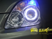 本田CRV 改装奥迪Q5双光透镜美标13款 华科安定器 飞利浦灯泡