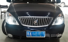 别克GL8 车灯改装任天诚定制版双光透镜、全新飞利浦XV D1S氙气灯泡、澳兹姆D1S安定器