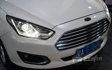 福特福睿斯 车灯升级奥迪Q5原装小糸双光透镜、进口欧司朗D1S氙气灯泡、澳兹姆D1S安定