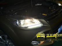 福特翼虎 改装奥迪Q5原厂小糸双光透镜 翼虎专用日行灯